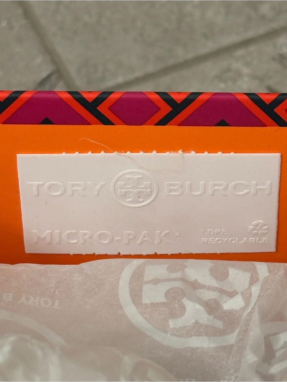 Tory Burch Black Logo Thong Sandals